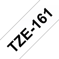 BROTHER TZe 161 Kompatibel tape 36mm, Sort tekst på Klart  8M